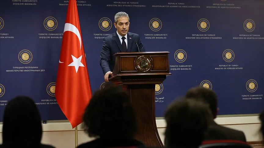 Dışişleri Bakanlığı Sözcüsü Hami Aksoy, Yunan Dışişleri Bakanı Nikos Dendias'ın,