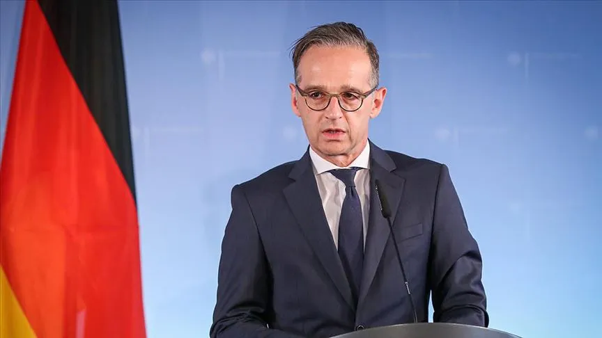 Almanya Dışişleri Bakanı Heiko Maas, çalışma ziyareti kapsamında Berlin'e gelen