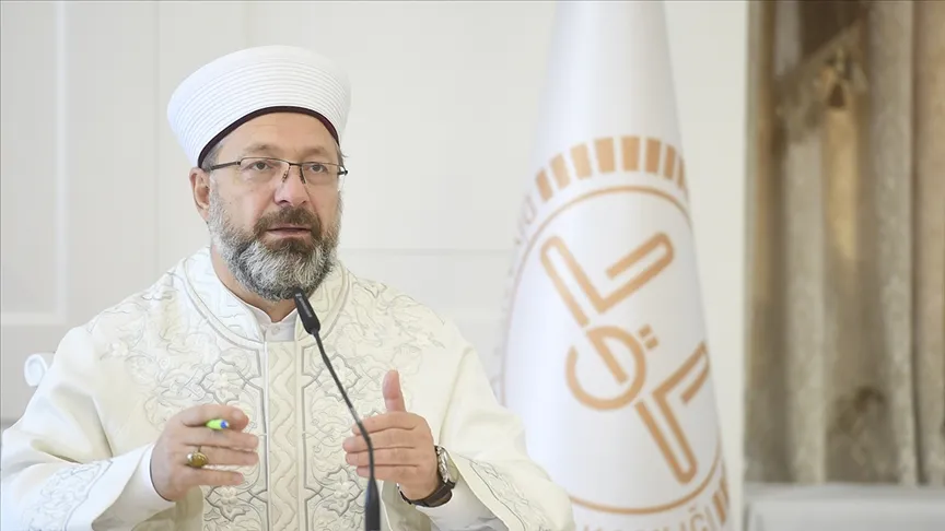 Diyanet İşleri Başkanı Prof. Dr. Ali Erbaş, Cumhurbaşkanlığı Kabine Toplantısının