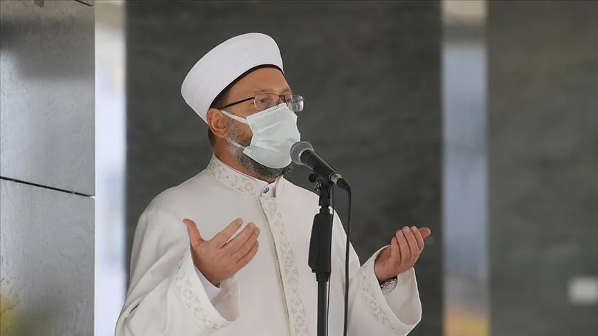 Diyanet İşleri Başkanı Ali Erbaş, yeni tip koronavirüs (Kovid-19) tedbirleri