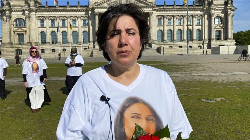 Almanya'da, terör örgütü PKK tarafından kaçırılan Nilüfer T'nin annesi Maide