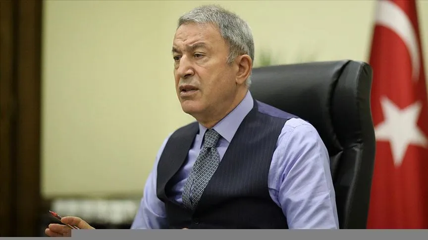 Milli Savunma Bakanı Hulusi Akar, Türk ve Rus askeri heyetlerinin