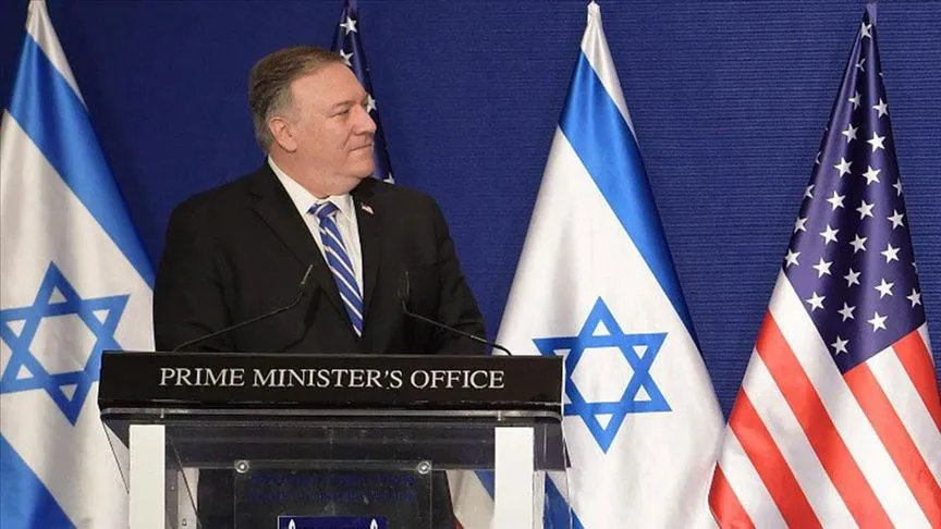 ABD Dışişleri Bakanı Mike Pompeo, işgal altındaki Batı Şeria'da yer