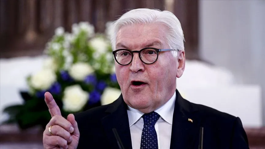 Almanya Cumhurbaşkanı Frank-Walter Steinmeier, Kovid-19 salgını sebebiyle bu akşam televizyondan