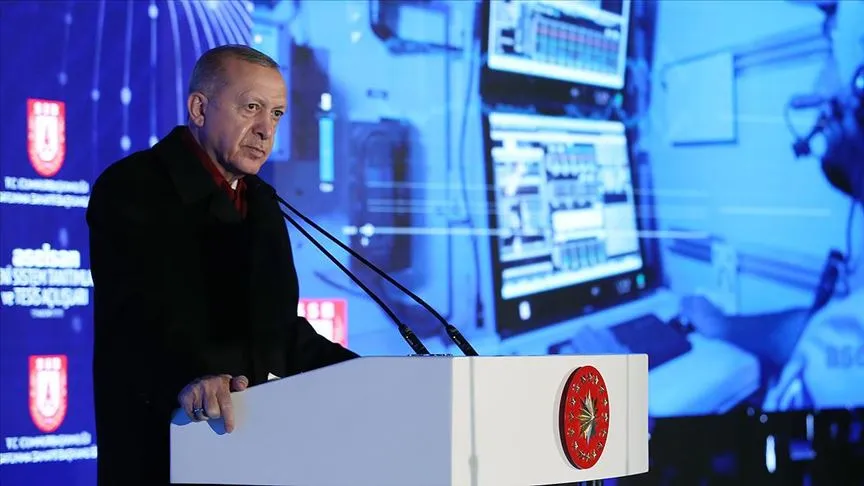 Cumhurbaşkanı Recep Tayyip Erdoğan, "Türkiye, küresel tedarikçilerin çıkardığı tüm zorlukları,