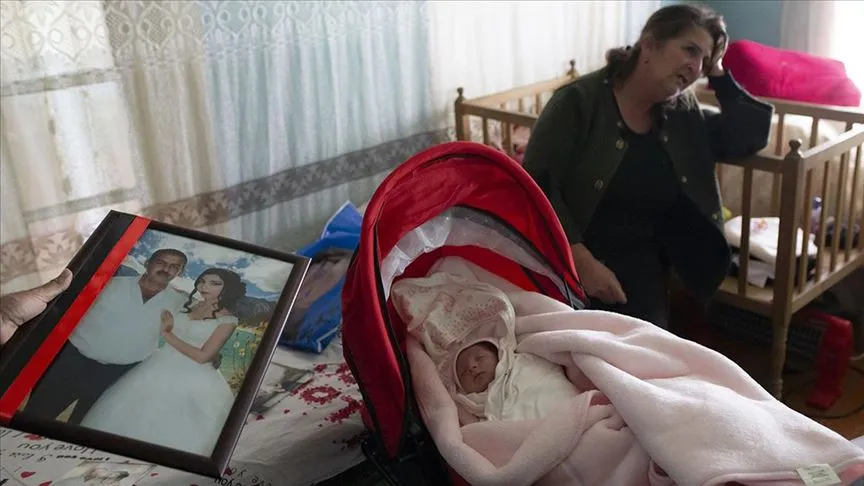 Ermenistan'ın dünkü misket bombası saldırısında hayatını kaybeden Tükezban Mirzalıyeva, geride