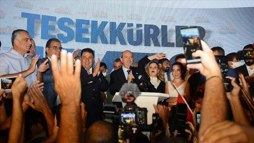 Kuzey Kıbrıs Türk Cumhuriyeti'nin (KKTC) yeni Cumhurbaşkanı Ersin Tatar, seçimin