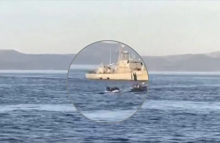 AB Sınır Güvenliği Ajansı Frontex'in Yunanistan'ın mültecileri açık denize geri