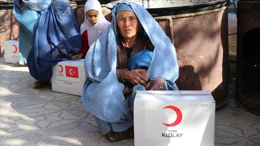Türk Kızılay, güvenlik ve ekonomik sorunlar nedeniyle Afganistan'ın Mezar-ı Şerif