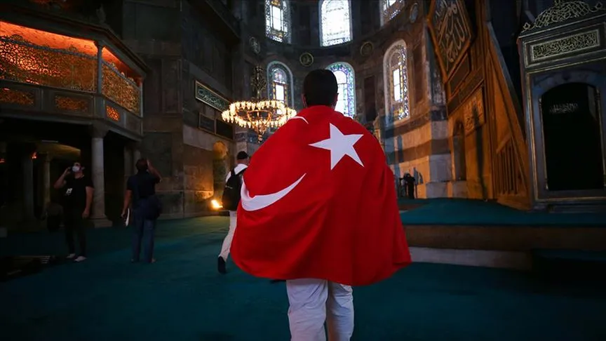 ABD basını, Ayasofya-i Kebir Cami-i Şerifi'nde 86 yıl sonra kılınan