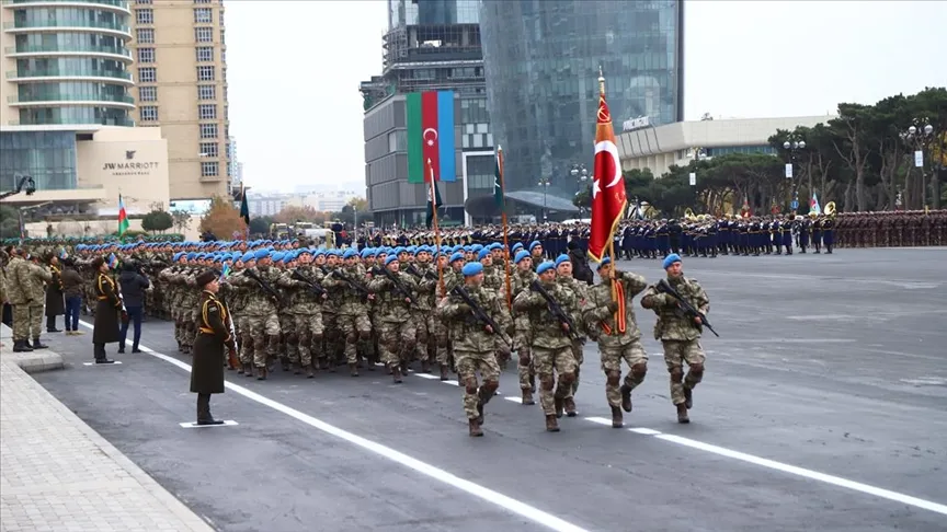 Ermenistan'ın işgali altında kalan toprakların kurtarılması dolayısıyla düzenlenecek tören için