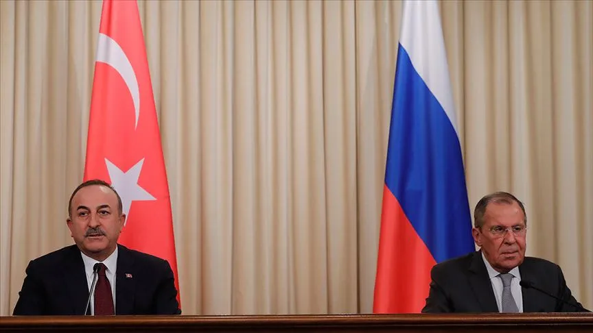 Dışişleri Bakanı Çavuşoğlu, Rus mevkidaşı Lavrov'la görüşmesinde, Ermenistan-Azerbaycan sorununa kalıcı