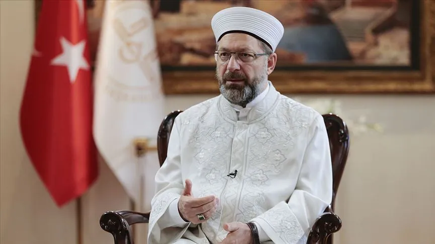 Diyanet İşleri Başkanı Prof. Dr. Ali Erbaş, İsveç'in başkenti Stockholm'ün