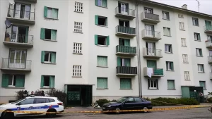 Fransa'nın Mulhouse kentinde binada çıkan yangında fertlerini kaybeden Ertunç ve