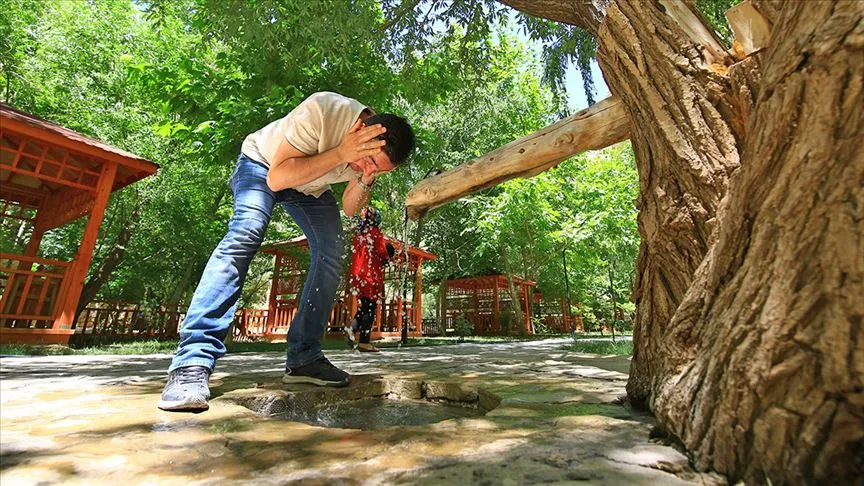 Sıcaklıkların, Marmara, Ege, Batı Akdeniz, İç Anadolu'nun batısı ile Batı