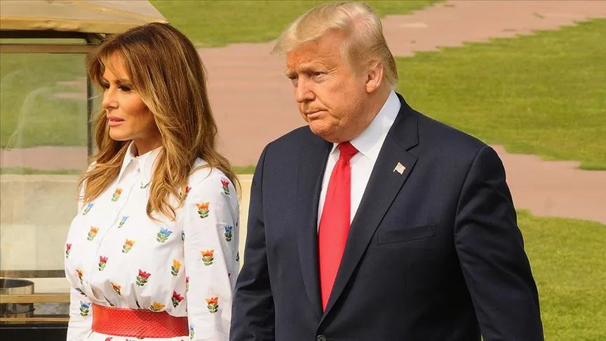 ABD Başkanı Donald Trump, kendisi ile eşi Melania Trump'ın Kovid-19
