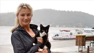 Rus sanatçı ve spor eğitmeni Tatiana Kirillova, 4 yıldır İstanbul'da