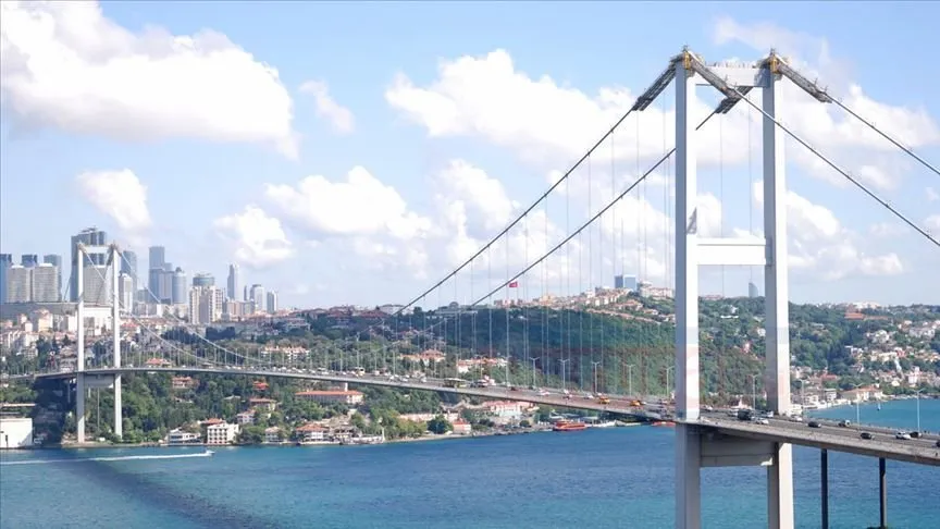 Ulaştırma ve Altyapı Bakanı Turhan "Fatih Sultan Mehmet Köprüsü'nün birinci