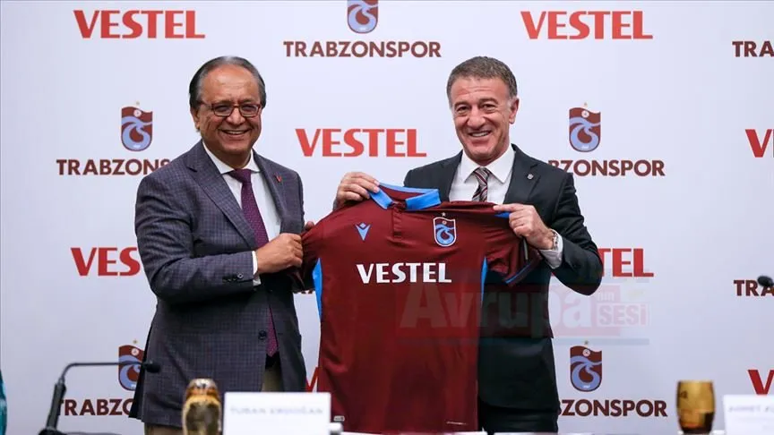 Trabzonspor Kulübü, forma göğüs sponsorluğu için Vestel Şirketler Grubu ile
