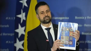 Bosna Hersek Maliye ve Hazine Bakanı Srdan Amidzic, ABD Uluslararası