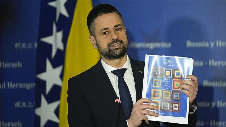Bosna Hersek Maliye ve Hazine Bakanı Srdan Amidzic, ABD Uluslararası
