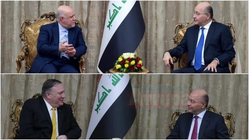   Irak Başbakanı Adil Abdulmehdi, İran Petrol Bakanı Bijen Namdar