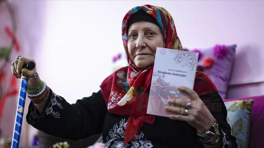 Ankara Ümitköy Huzurevi'nde yaşayan 82 yaşındaki Sultan Demirtaş, çocukluğundan beri