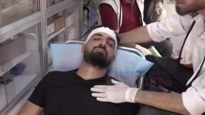 Filistin Gazeteciler Sendikası, Gazze'nin doğusundaki barışçıl Büyük Dönüş Yürüyüşü gösterilerini