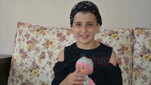 Diyarbakır'da 9 ay önce lösemi teşhisi konulan 9 yaşındaki Yasemin