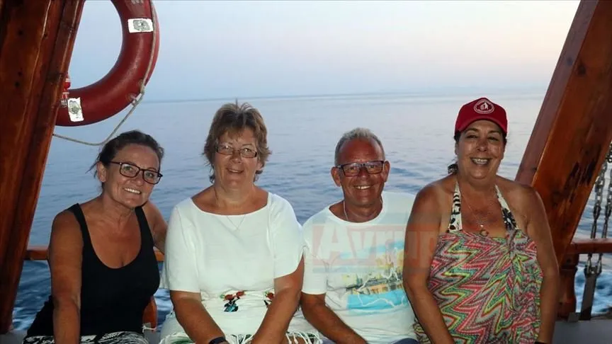 Aydın'ın Didim ilçesine yıllar önce yerleşen ve burada mutlu bir