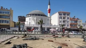 Çanakkale'nin Eceabat ilçesinde, THY-OPET Havacılık Yakıtları AŞ tarafından yapımı tamamlanan