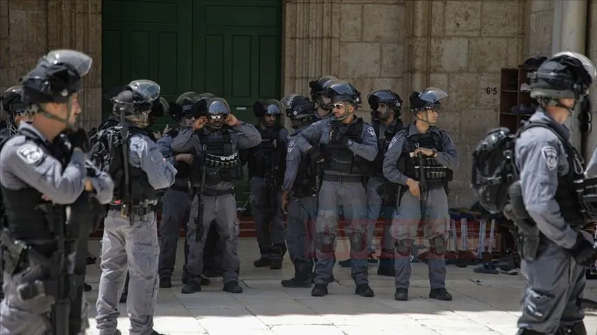 İsrail polisi eşliğindeki 123 fanatik Yahudi, işgal altındaki Doğu Kudüs'te