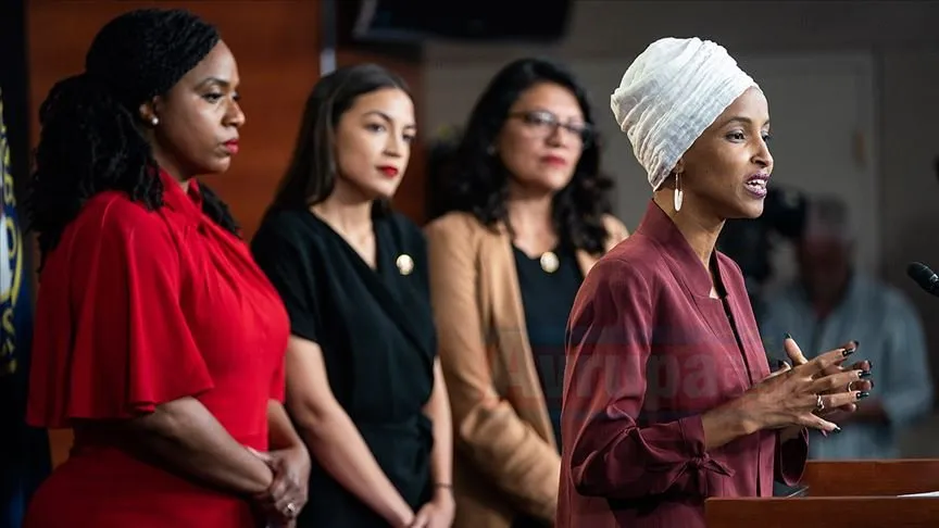 ABD Temsilciler Meclisinin Müslüman Demokrat kadın üyeleri Ilhan Omar ve