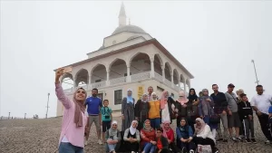 Türkiye Cumhurbaşkanı Recep Tayyip Erdoğan'ın baba ocağı Rize'nin Güneysu ilçesindeki