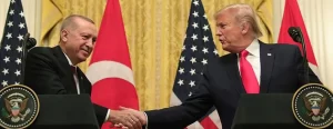 Cumhurbaşkanı Recep Tayyip Erdoğan ve ABD Başkanı Donald Trump, Beyaz