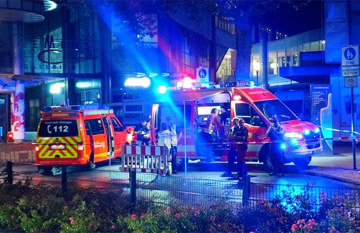Almanya’nın Kuzey Ren Vestfalya eyaletinin Solingen kentindeki bir etkinlikte düzenlenen