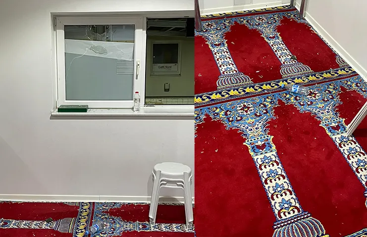 Almanya'nın Aşağı Saksonya Eyaleti Hildesheim kentinde Diyanet İşleri Türk İslam