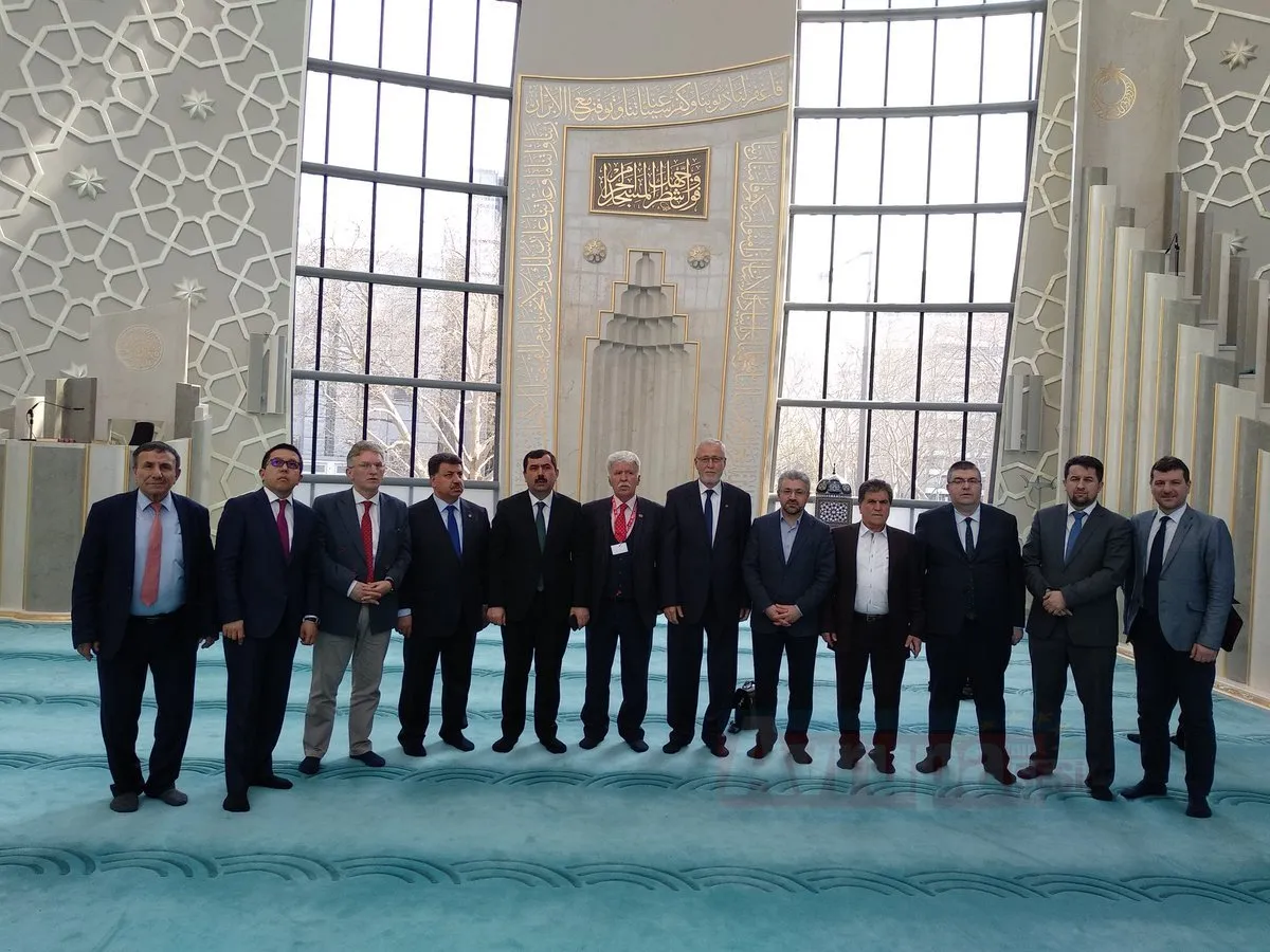 KÖLN Gümülcine s. Müftüsü İbrahim Şerif Almanya’yı zitaret etti  