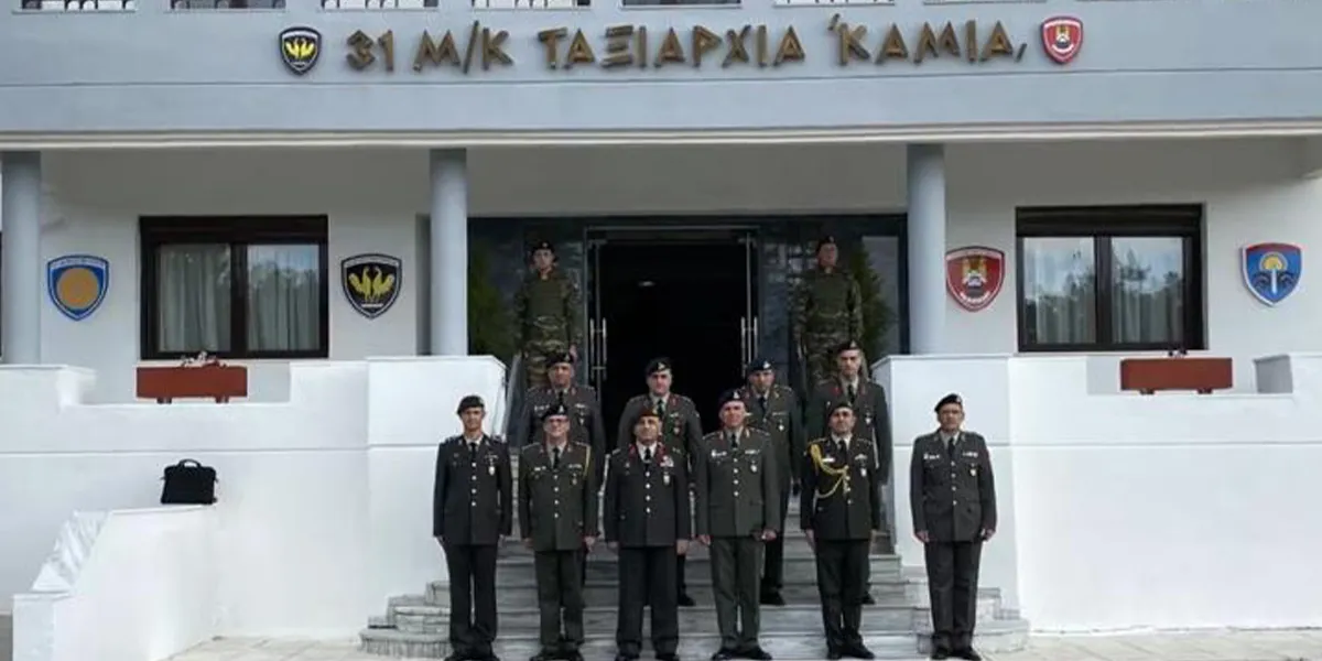 Türk askeri heyeti Piyade Tugay Komutanlığını ziyaret etti Türkiye Kara Kuvvetleri Komutanlığı (KKK) 4. Mekanize Piyade Tugay Komutanı