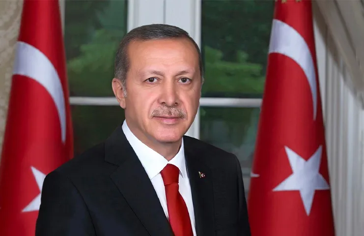 Cumhurbaşkanı Recep Tayyip Erdoğan, 2023 CEV Avrupa Şampiyonası'nın finalinde Sırbistan'ı