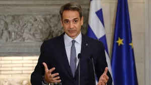 Yunanistan Başbakanı Kiryakos Miçotakis ile Birleşik Arap Emirlikleri (BAE) Devlet