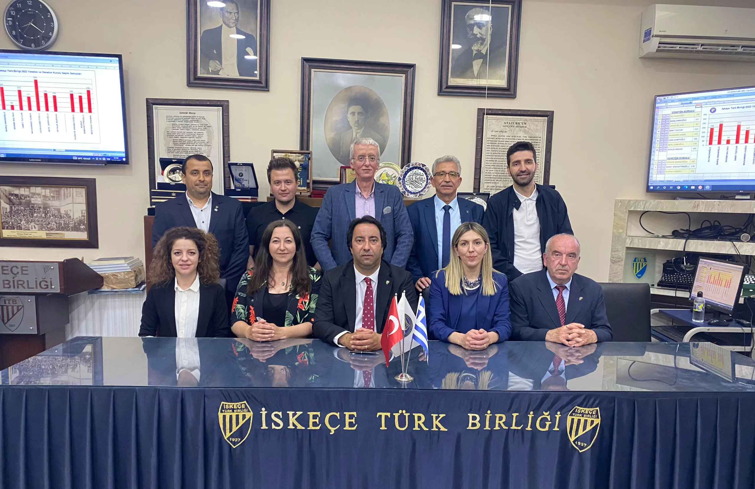 İskeçe Türk Birliği Genel Kurulu’nda yapılan yönetim kurulu seçimi sonuçlandı.