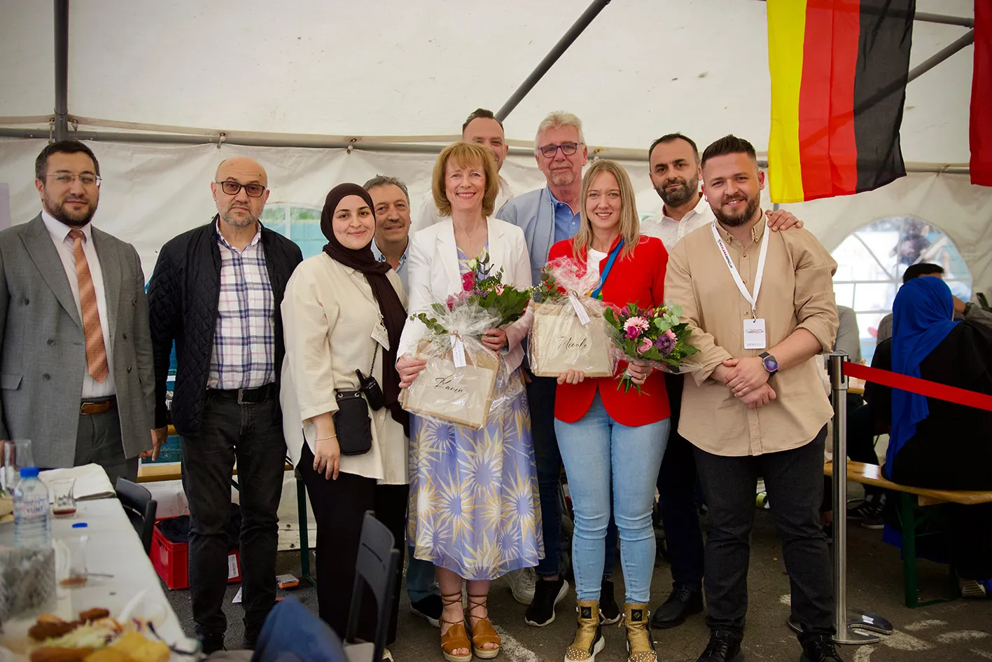 Almanya’nın Kuzey Ren-Vestfalya eyaletinde bulunan Gelsenkirchen şehrindeki Diyanet İşleri Türk