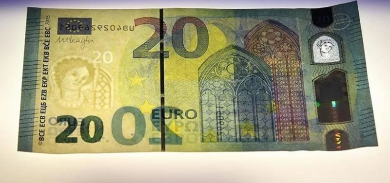 Yeni 20 Euro piyasaya sürülüyor. Konuyla ilgili açıklama yapan ECB