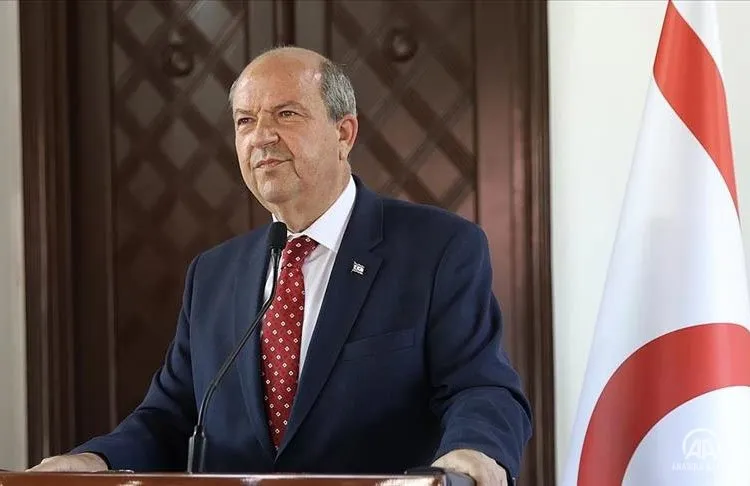 Kuzey Kıbrıs Türk Cumhuriyeti Cumhurbaşkanı Tatar, "Anastasiadis yıllardan beridir Kıbrıs'ın