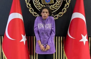 Beyoğlu İstiklal Caddesi'ndeki bombalı saldırının faili olarak yakalanan terörist Ahlam