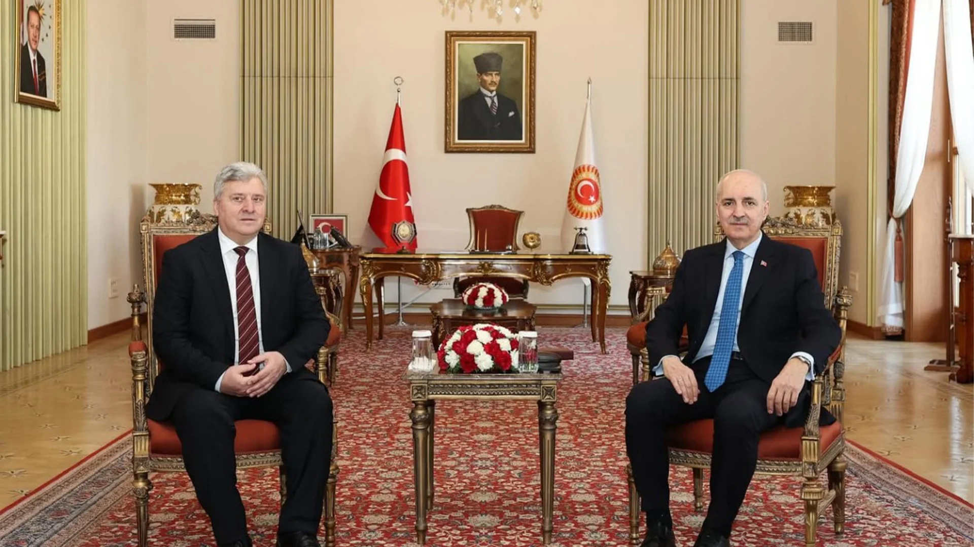 Kuzey Makedonya’nın 4. Cumhurbaşkanı Gjorge İvanov ve beraberindeki heyet, 25-28