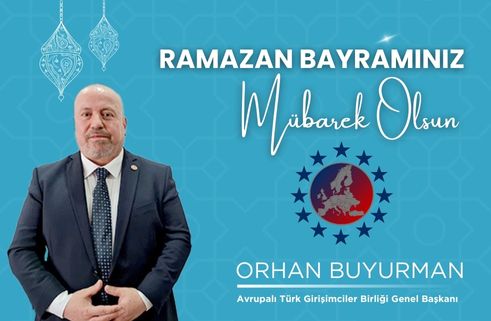 Ramazan Bayramınız mübarek olsun! Bayramın, sevdiklerinizle birlikte sağlık, mutluluk ve