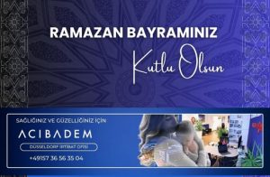 Ramazan Bayramınız mübarek olsun. Bu özel günün, sevdiklerinizle birlikte sağlık,