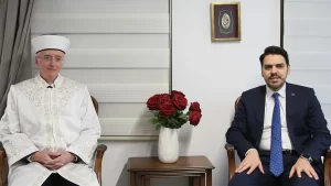 Batı Trakya’da gerçekleştirdiği ziyaret kapsamında İskeçe Müftülüğü’nün düzenlediği iftar yemeğine